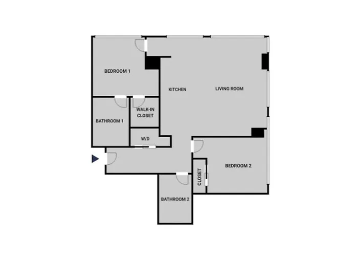 Blueground West Loop Rooftop Pool Gym Chi-1138 Апартаменты