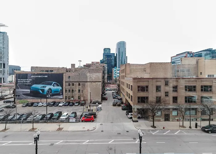 Blueground West Loop Rooftop Pool Gym Chi-1138 Чикаго